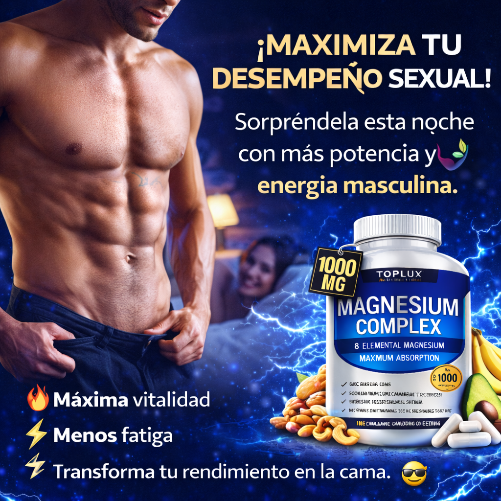 Oferta paga 1 Lleva 2 Magnesium Toplux (Original)