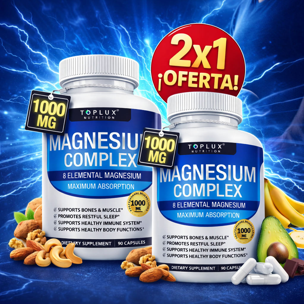 Oferta paga 1 Lleva 2 Magnesium Toplux (Original)