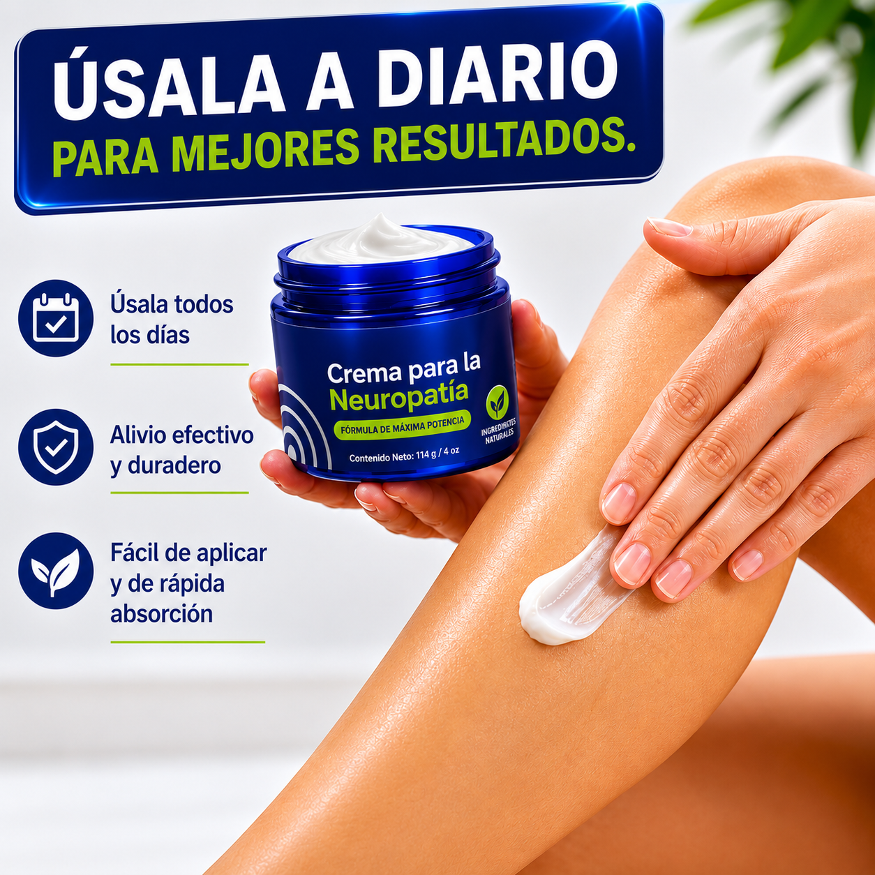 Crema para la neuropatía